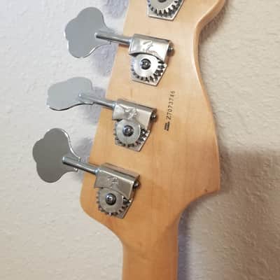 2007 Left hand Fender American Standard Precision bass image 10