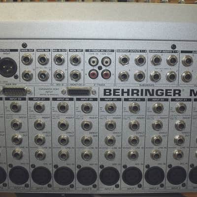 Behringer Eurorack MX3242X Mixer w. effects 32 Input 4 Bus image 9