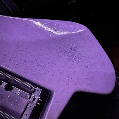 Strandberg Guitars Classic 6 w/ flame maple neck - Lilac Sparkle Gloss image 17