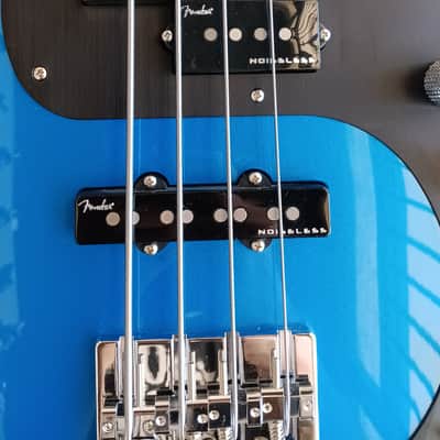 Fender American Ultra II Precision Bass with Ebony Fretboard 2024 - Present - Noble Blue image 10