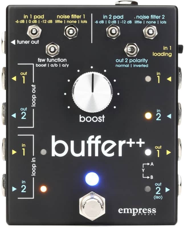 Empress Effects Buffer++ I/O Interface Pedal imagen 1