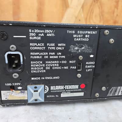Immagine Klark Teknik DN360 2-Channel 31 Band Graphic Equalizer - Tested & Working #531 - 7
