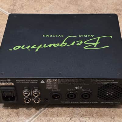 Bergantino B|Amp 800-Watt Programmable Bass Head 2010s image 4