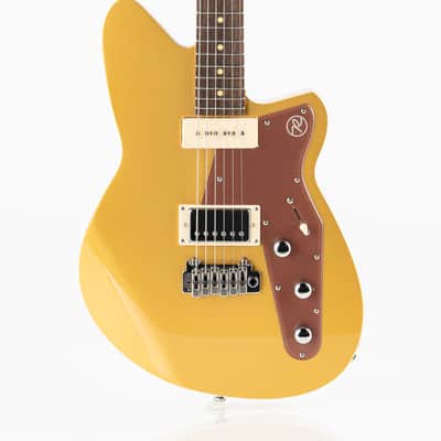Reverend Double Agent W Limited Dealer Run - Venetian Gold with Root Beer Pickguard image 4