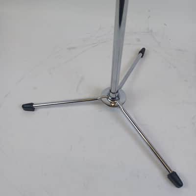 Premier #300 Flush Base New Era Snare Drum Stand Vintage 60s Chrome Flat England image 7