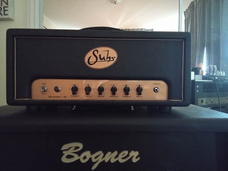 Suhr Badger 18 18-Watt Guitar Amp Head 2006 - 2015 - Black image 1