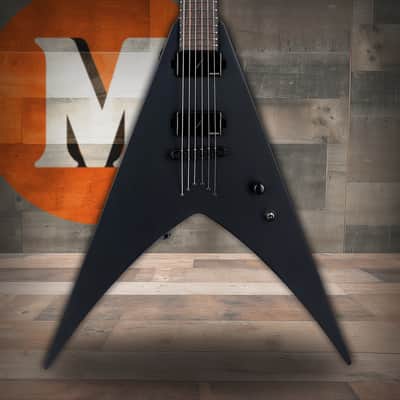 ESP LTD HEX-6 - Black Satin (LHEX6BLKS) image 1