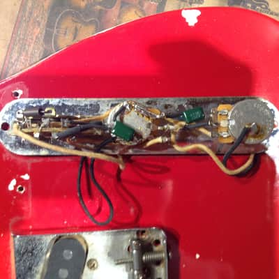 Fender  Dakota Red Refin 1966 image 18