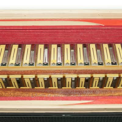 Adria Cromaton IV.A Grand Luxe 5 Row Button Accordion 120 Bass, made in Italy, Cassotto, C Griff, includes Straps and Hard Case, 2715 image 13