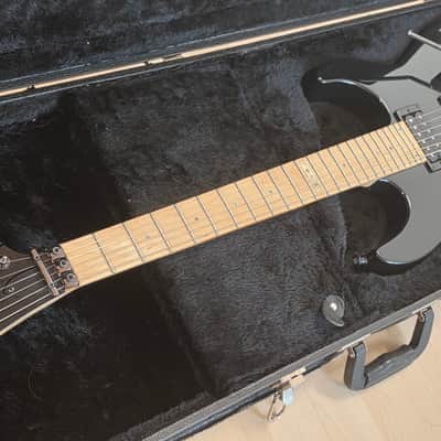 ESP M-II 2008 Original Standard Series Black HH FR Floyd Rose Super Strat Custom Pickups MIJ Japan Mirage Guitar image 5