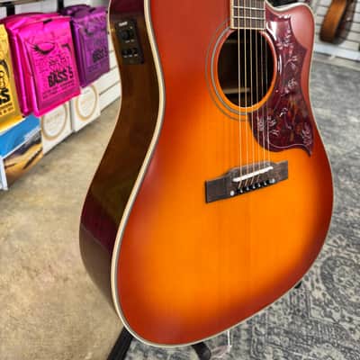 Epiphone Hummingbird Standard EC - Cherry Sunburst image 8