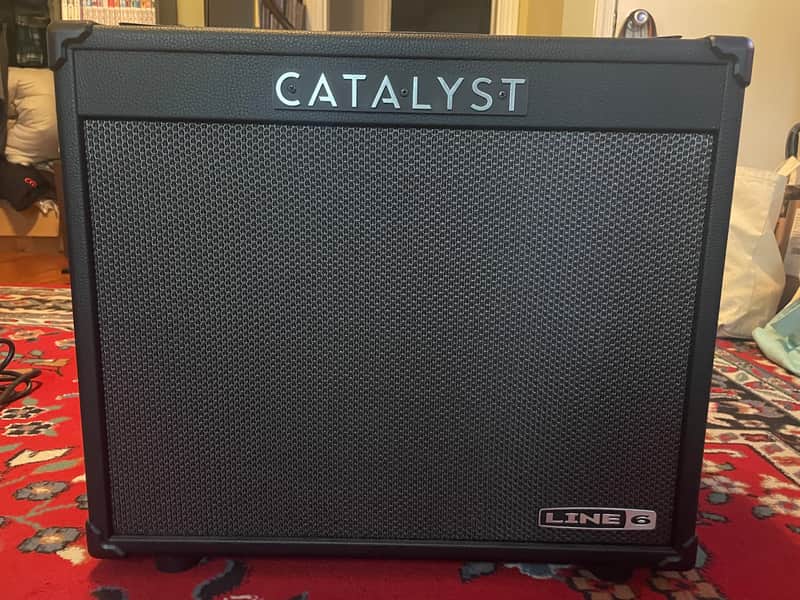 Line 6 Catalyst 60 2-Channel 60-Watt 1x12" Modeling Guitar Combo 2022 - Present - Black image 1