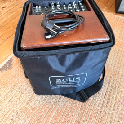 ACUS One ForStrings 6T 130W Acoustic Guitar Amp – Natural Wood – Fully Working image 6