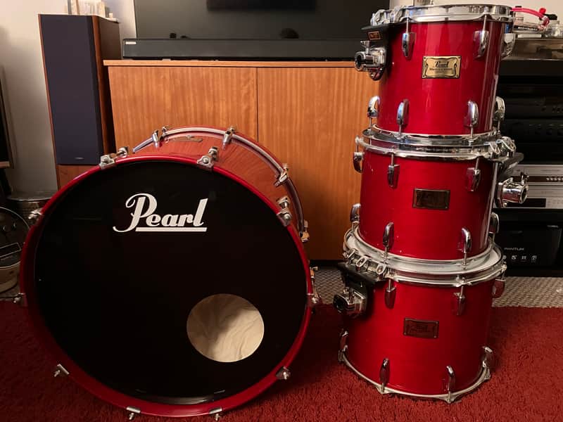 Pearl Masters Custom - Maple shell pack - Sequoia Red image 1