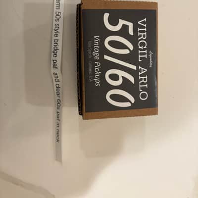 Virgil Arlo 50/60 black label PAF Humbucker Set image 1