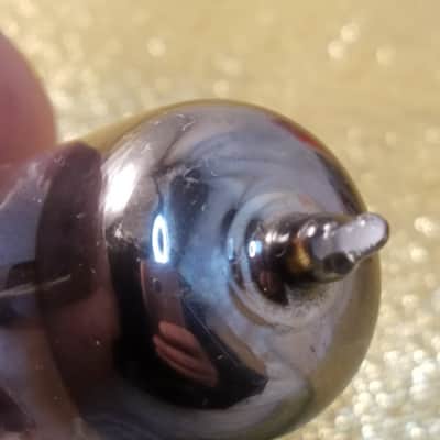 RCA 12BH7A tNOS AT1000 TESTED Balanced! PI Vacuum Tube early half wing black plate 12BH7 dual triode 1953-1954 image 7