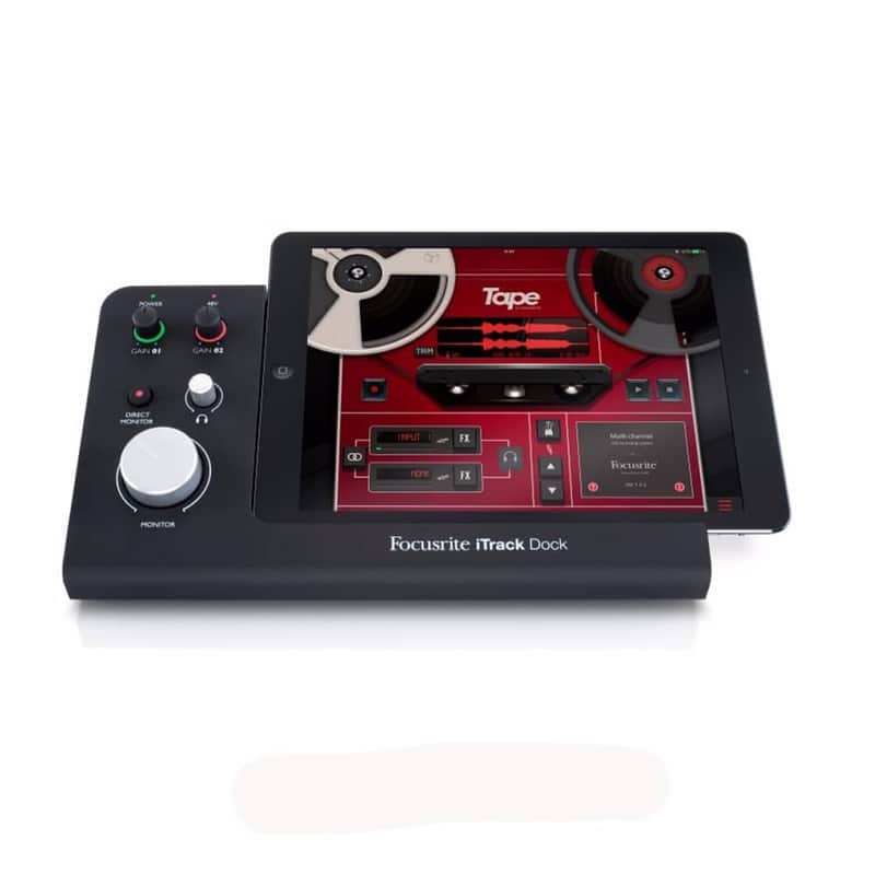 Focusrite iTrack Dock Mobile iPad Recording Interface image 1