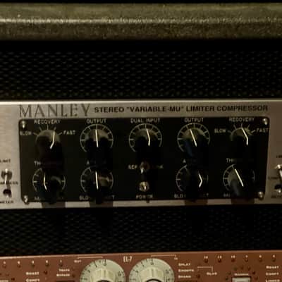 Manley Labs Variable-Mu Stereo Tube Compressor Limiter with 6386 Tubes image 2