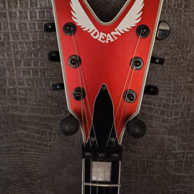 Dean V Select 24 Kahler 2021 - Metallic Red Satin image 8