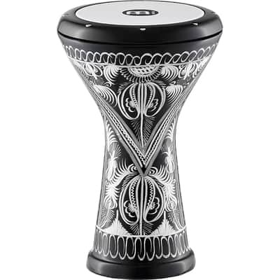 Meinl HE-3018 Hand Engraved Aluminum Doumbek with Synthetic Head