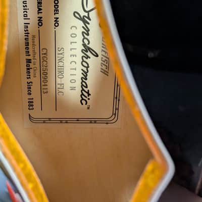Gretsch Synchromatic Falcon Hollow-Body Single Cutaway 2025 - Present - Black image 4