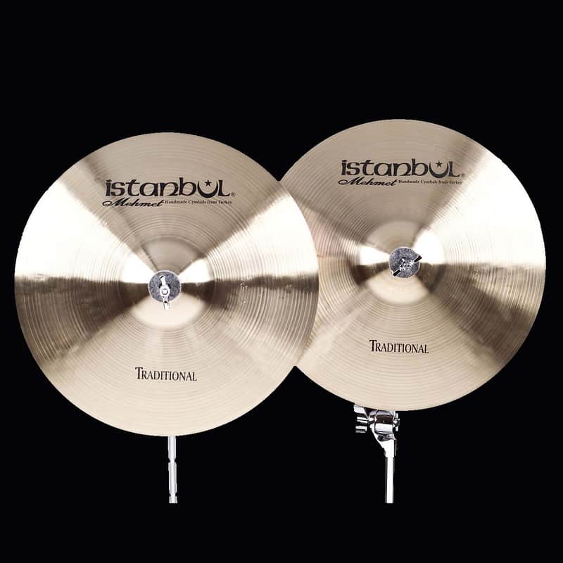 Istanbul Mehmet 14" Traditional Series Hi-Hat Cymbals (Pair) image 1