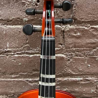 Unbranded 1/2 Size Violin Made in Czech Republic w/ Bow, Case & Pirastro Gold Rosin image 6