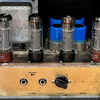 1969 Marshall Super Bass 100 Watt Head Metal Panel image 9