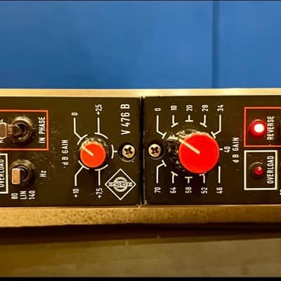 NEUMANN V486B PAIR (Consecutive Serial Numbers)- Black image 2