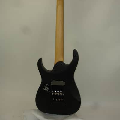 VGS VSM-120 Soulmaster Select VSM-120-7 7-String Electric Guitar with Evertune, Black Satin Matte image 14