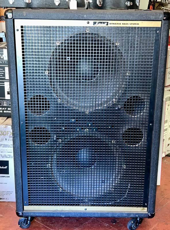 Rare 1990's Marshall  Model 7215 Bass Cabinet  1990's Black Tolex, DBS7215 Bass Cabinet image 1