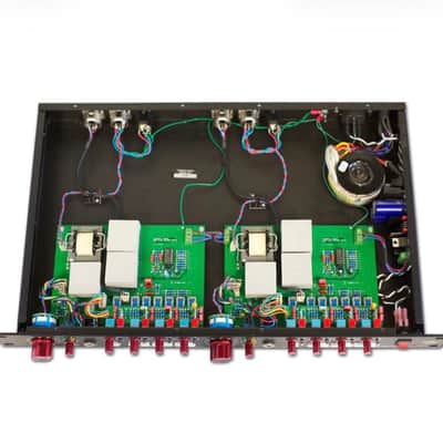 Phoenix Audio DRS-Q4 Mk2 2-Channel Class-A Discrete Mic Pre / DI / EQ 2010s - Black image 3