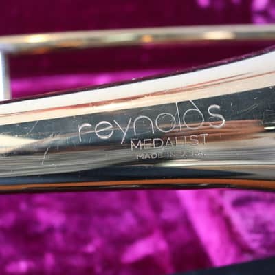 1973 Reynolds Medalist Tenor Student Trombone w/case and mouthpiece image 7