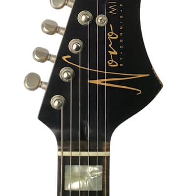 New Novo Miris J-Custom Lightly Distressed Candy Apple Orange w/Lollar Gold Foil Pickups #26199 image 5