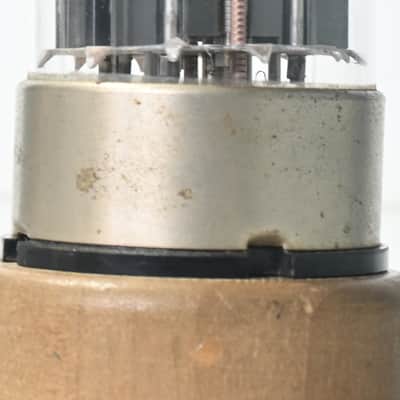 1x 1960’s NEC 6080 Double Top Ring Getter Black Plate Amplitrex Tested Tube image 4
