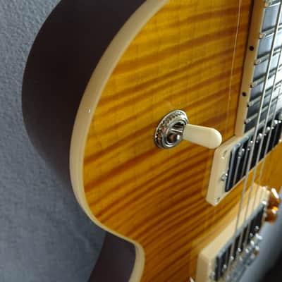 Schecter USA Custom Shop Solo-II Classic Trans Amber image 5