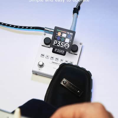 Donner Pocket X 62 Multi Effects Pedal Electric Guitar & Bass AMP Modeler image 4