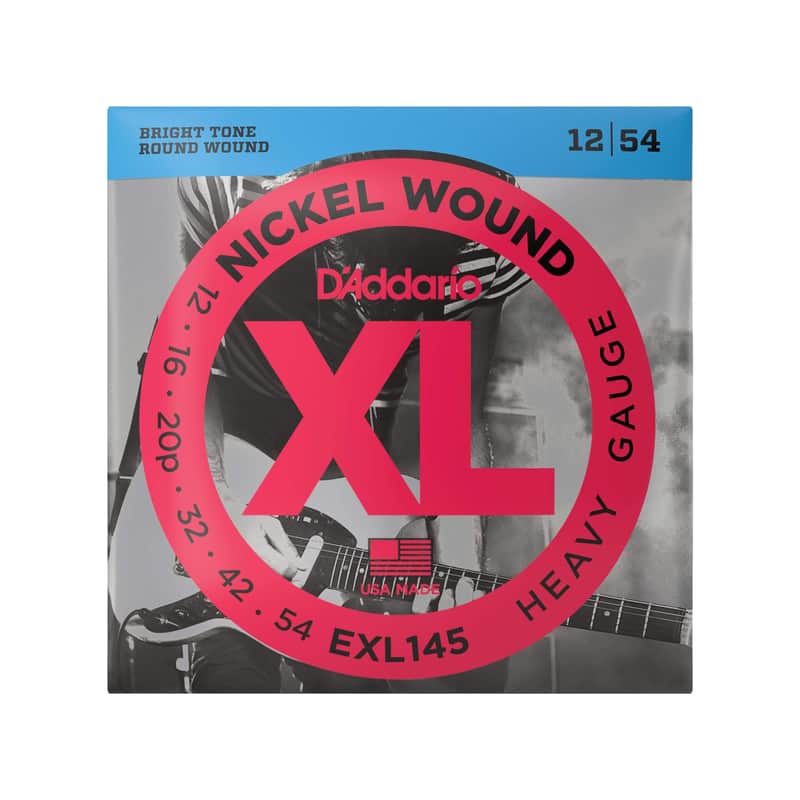 D'Addario EXL145 Electric Heavy 12-54 image 1