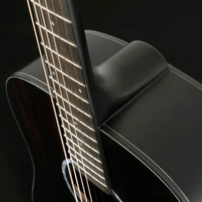 Washburn Deep Forest EBONY D Dreadnought Acoustic Guitar - Natural Matte image 6
