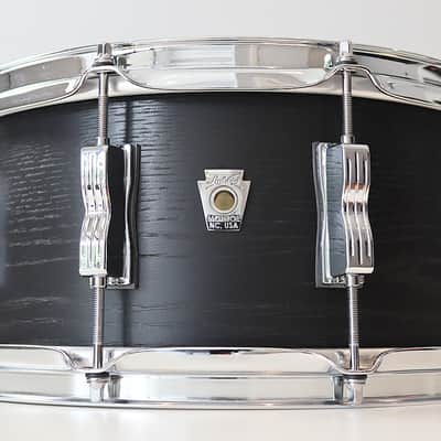 Ludwig Classic Oak 6.5" x 14" Snare Drum w/ VIDEO! Black Night Oak image 9