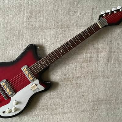Vintage 1960’s Fujigen EJ-2 Electric Guitar Pre Maxon Goldfoil Pickups MIJ Japan Jon Spencer Blues Explosion image 3