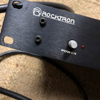 Rocktron Hush IIC, Stereo Dynamic Noise Reduction (compand/expander) rack mount 80s Black image 2
