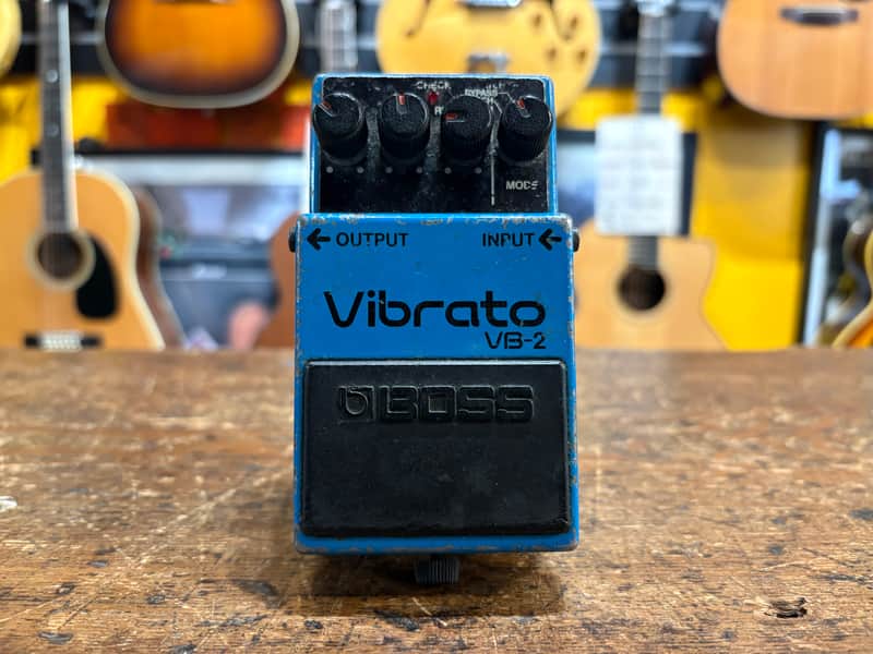 Boss VB-2 Vibrato (Black Label) 1982 - 1986 - Blue image 1
