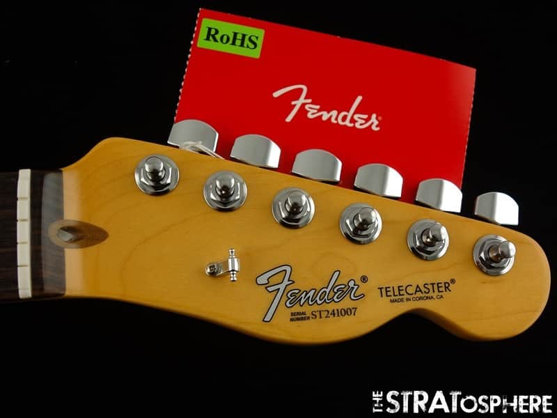 Fender American Susan Tedeschi Telecaster Tele NECK & TUNERS Slab Rosewood image 1