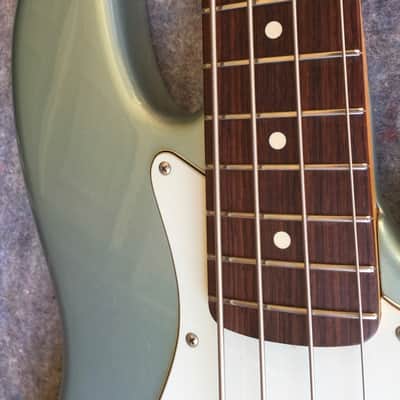 Fender  Jazz Bass from Mars 2001 Ice Blue Metallic image 8