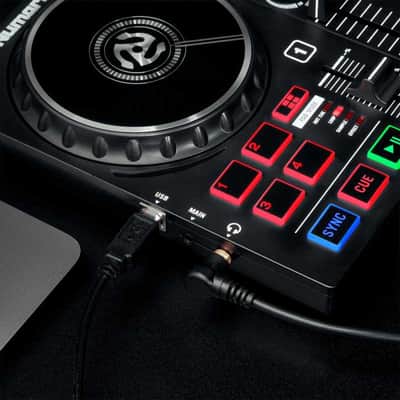 Numark PARTYMIX2 Contrôleur 2 voies avec système Light intégré, streaming image 6