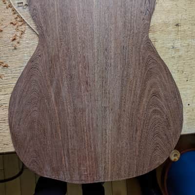 Handmade 40in Bearclaw Sitka Brown Ebony Wide Nut Shellac image 17