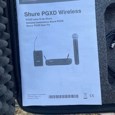 Shure PGXD Wireless guitar system - Black image 2