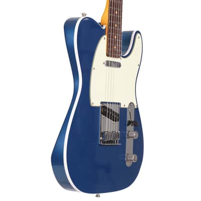 Fender American Ultra Luxe Vintage '60s Custom Telecaster Lake Placid Blue image 5
