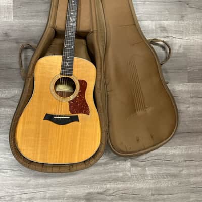 Taylor 210E Natural Acoustic-Electric Guitar Pre-owned image 1